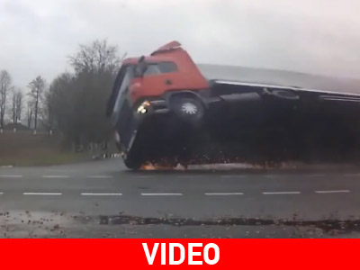 Τα ατυχήματα με νταλίκες είναι πολύ επικίνδυνα…